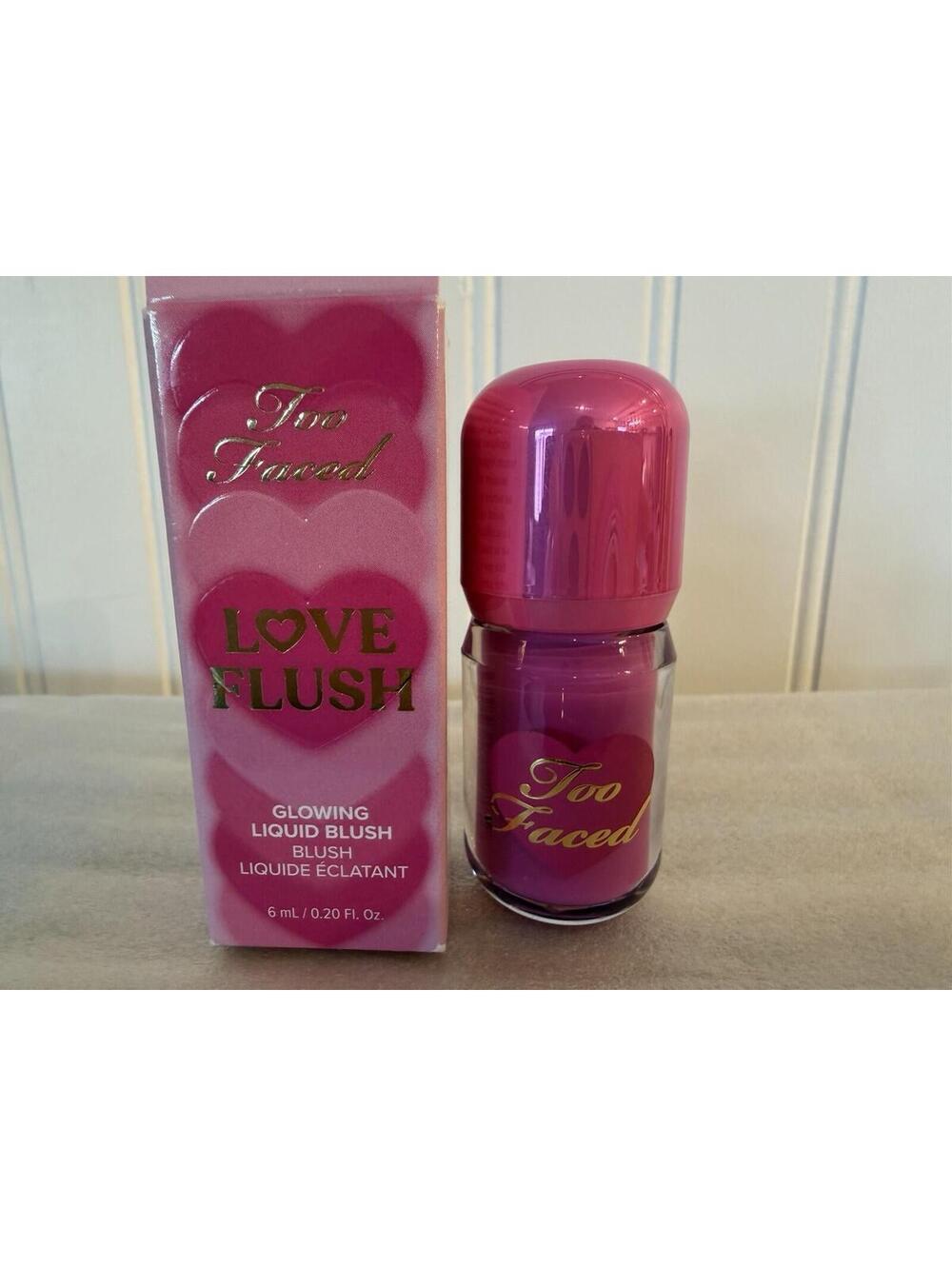 Too Faced Love Flush Glowing Liquid Blush Last Love 6mL 0.20oz New In Box